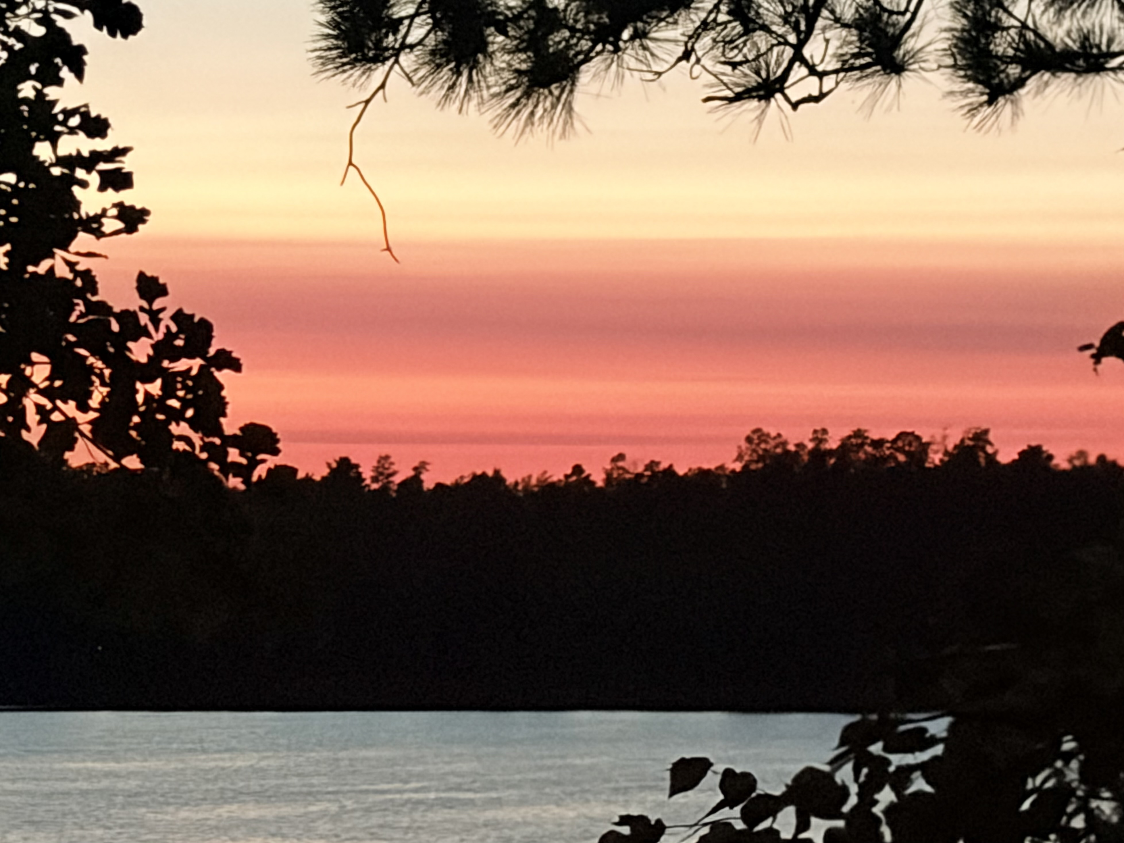 Sunset Brushstrokes